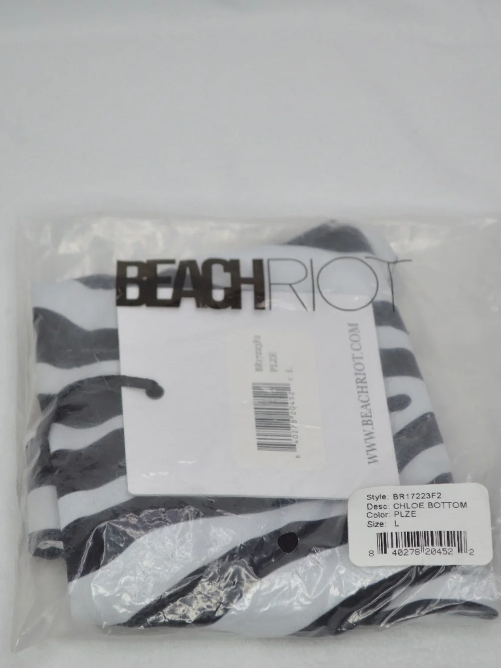 Beach Riot Chloe Bikini Bottoms Just The Bottoms Revolve $98 Retail - Size Large